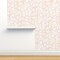 Whimsical Doves Pastel Pink Yellow Birds Floral Custom Removable Wallpaper by Spoonflower Peel & Stick Wallpaper 2FT Wide